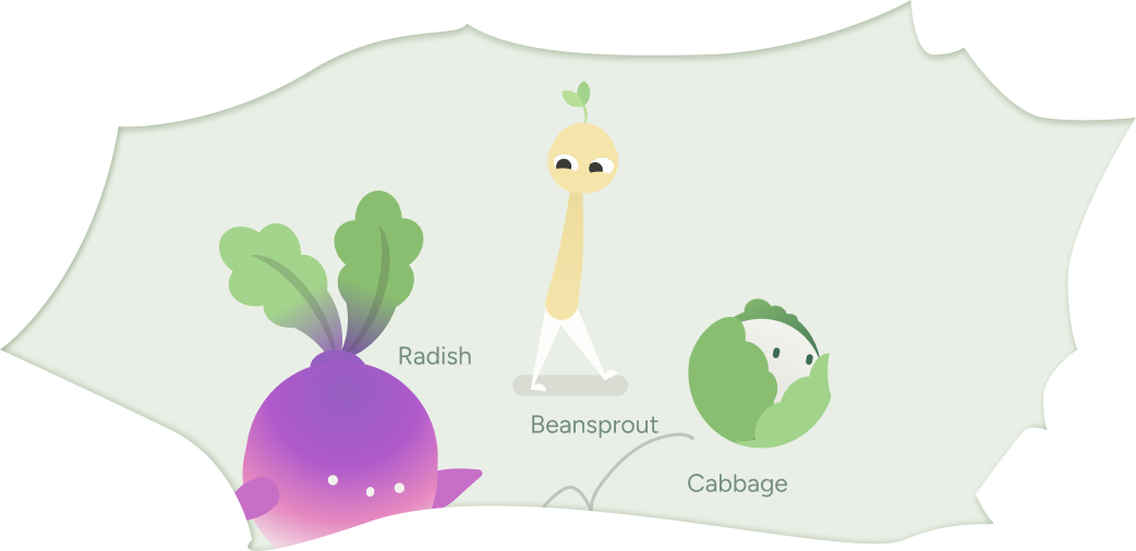 Meet the three mascots!